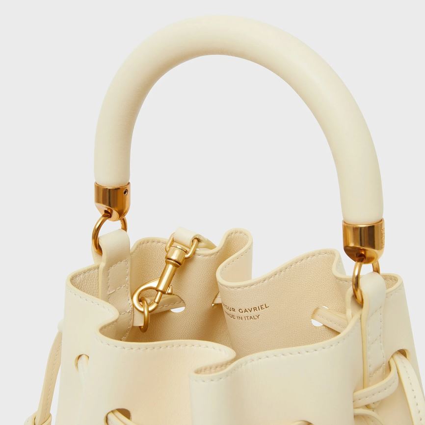 Women's Mansur Gavriel Movimento Mini Bucket Bags Light Yellow | AU 4290EK